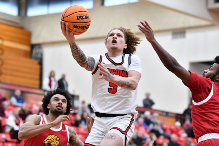 Penguins overcome slow start, pull away late against IUPUI
